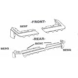 BUICK ELECTRA  PARK AVE (FWD) New Rear Center Filler for 80 81 82 83 84 Buick Electra... 