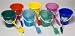 Sand Beach Bucket Pail with Shovel