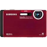 Samsung 12.2 Mp 5X Opt Zoom 3.5IN Ts LCD with Gps Bt Red