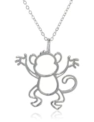 Samantha Faye "Menagerie" Monkey Pendant Necklace