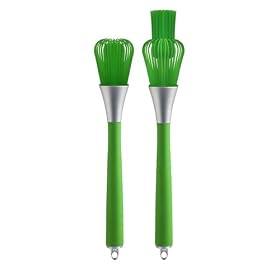 Click here to buy Art and Cook Silicone Basting Brush, Green by Art and Cook.