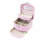 Coffret Bijoux "Alicia" rose p&acirc;le