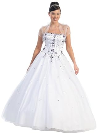 Ball Gown Strapless Formal Prom Wedding Dress 2742 Ball Gown Strapless Formal Prom Wedding Dress 2742