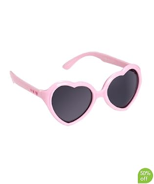 Pink Heart Sunglasses