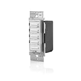 Leviton LTB60-1LZ Decora 1800W Incandescent/20A Resistive-Inductive 1HP Preset 10-20-30-60 Minute Countdown Timer Switch,White/Ivory/Light Almond ~ Leviton