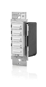 10-20-30-60 Minute Countdown Timer Switch, Preset, Decora 1800W Incandescent/20A Resistive-Inductive 1HP, White/Ivory/Light Almond, LTB60-1LZ
