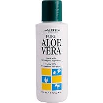 Aubrey Organics - 100% Pure Aloe Vera , 4 fl oz