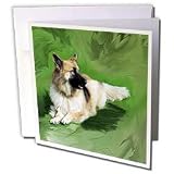Dogs German Shepherd - German Shepherd - Greeting Cards-6 Greeting Cards with envelopes