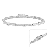 SterlingSilverBamboolinkBracelet