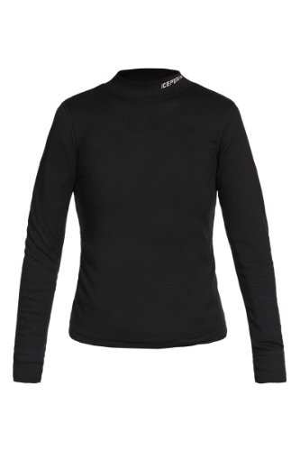 ICEPEAK Kinder UNTERW&Auml;SCHE BENI, schwarz, 176