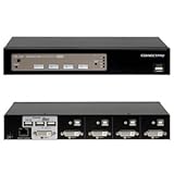 ConnectPRO 4-Port DVI KVM Switch UD-14+KIT1F