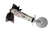 Art For A Cause 12615 Pizza Cutter Chocolate