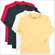 Boys Solid Interlock Mock Tee