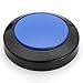 Talking Clock for Visually impaired, Blind, Elderly. Large and high Contrast (Blue)