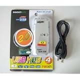 Mini USB 2.0 HUB - 4 Ports (480Mbps) w/Extension cord