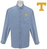 NCAA Tennessee Volunteers Antigua Denim Button Down Shirt