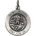 14K Yellow Gold St. Michael Medal