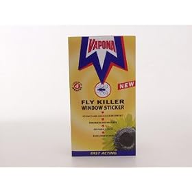 Vapona Sunflower Fly Killer Window Sticker   85274