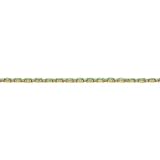 14K Gold 4.1cttw Diamond & Emerald Bracelet Jewelry 7"