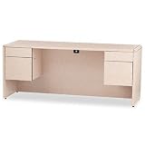 10600 3/4 Ped Kneespace Credenza, 72wx24dx29-1/2h, Natural Maple Frame/Top