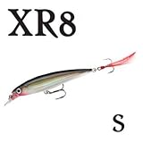 Rapala(ラパラ) X-RAP S(シルバー) XR8 XR8