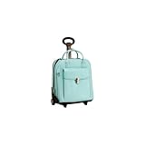 McKlein USA W Series La Grange Leather Vertical Detachable-Wheeled Ladies' Briefcase