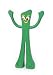 Pet Supplies : Gumby 9" Green Rubber Dog Toy
