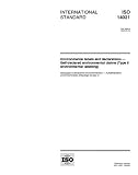 ISO 14021:1999, Environmental labels and declarations -- Self-declared environmental claims (Type II environmental labelling)