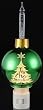 "Tis the Season" Green Ball Ornament Christmas Bubble Night Light
