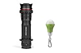 Nebo 5620 Redline Select Flashlight with Neiko Keychain LED Light Bulb Charm Flashlight - Lime Green