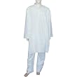 Cotton Clothing Kurta Pajama for Meditation Size L Chest :42 (gkp626b)