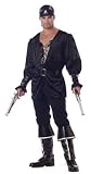 Blackheart The Pirate Adult Costume Adult (Medium)
