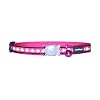 Collier Chat - Poisson R�fl�chissant Rose Chaud de Red Dingo