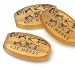 Susan K. Nestor Studios Honey Make Art Not Money Oval Resin Bead 24x40mm, 1pc
