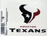 Houston Texans Window Cling Decal