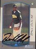 Jesus Colome, Oakland Athletics Autographed Card
