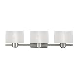 Pacifica Collection 25 Wide Three Light Bathroom Fixture