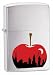 Big Apple Brushed Chrome Zippo Lighter