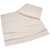 OsoCozy Bamboo-Organic Cotton Flat Cloth Diapers - 6 Pack, Natural