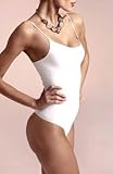 Cass Luxury Shapewear Cami Full Back Bodysuit (9415) S/M/White Cass Luxury Shapewear Cami Full Back Bodysuit (9415) S/M/White
