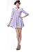 2013 new female dresses sweet splicing doll collar short skirt of tall waist