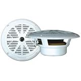 6.5 White Waterproof Marine Stereo Speaker System - 120W