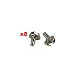 8 x HDD Floppy CD DVD Computer PC Drive Mounting Screws