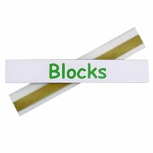 C-Line Removable Adhesive Plastic Label Holders, 1/2 x 3 Inches, 50 per Pack (87607)
