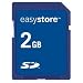 EasyStore 2GB SD Card (SDSDES-002G-G11, Retail Package)