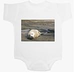 Baby Seal Pup Baby Ultrasoft Onesie