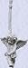 European Statue Angelic Medieval Hanging Home or Garden Sculpture