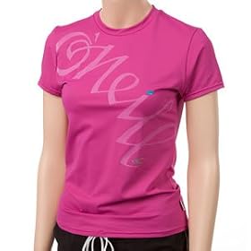 O'Neill Women's Skins Short Sleeve Rash Tee (Royal)