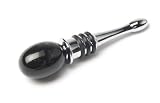 True Fabrications Black Wooden Bottle Stopper