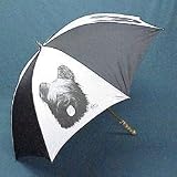 Briard Umbrella by Porcelain by Rosalinde (60' Arc)